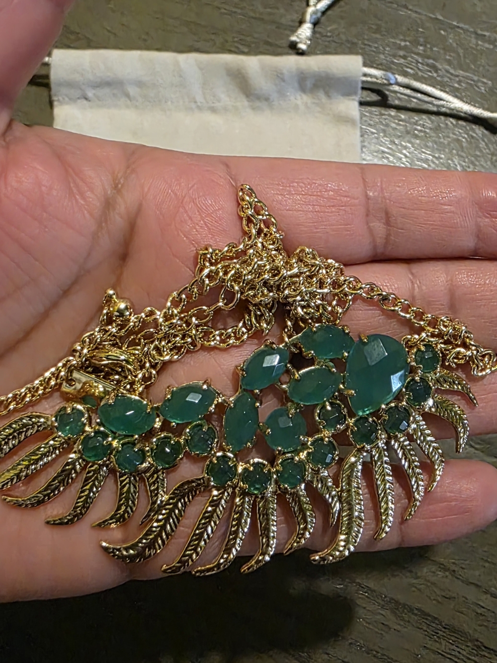 Vintage Fawn Necklace